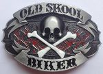 belt buckle, Old Skool Skull, Choppers belt